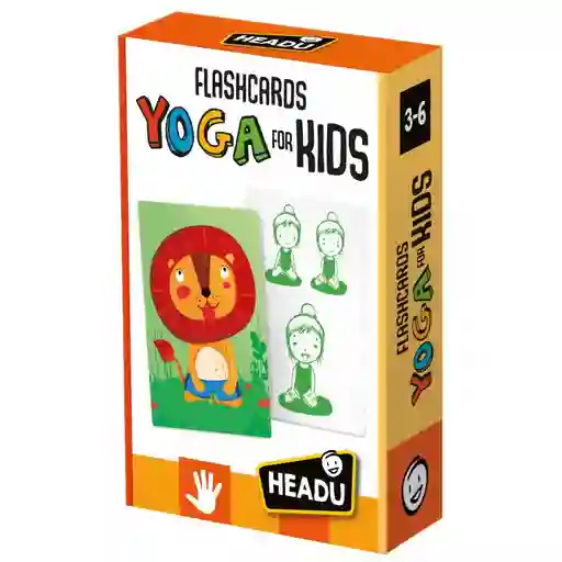 Juego Tarjetas Didácticas De Yoga Para Niños Juego Niñas