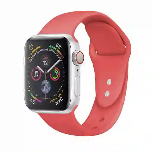Pulso Deportivo En Silicona Apple Watch 42 Y 44mm - Rojo