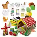 Juego Set De Construcción La Granja Juego Para Niños Niñas