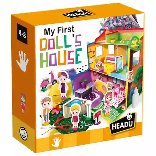 Juego Set De Construcción Casa De Muñecos Para Niños Niñas