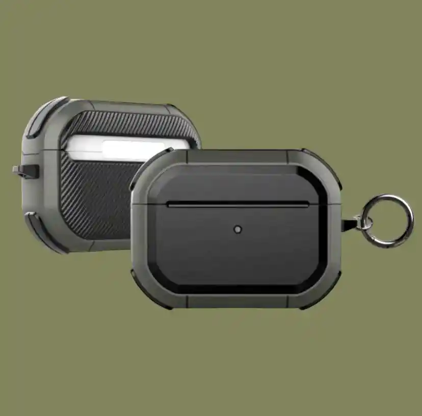 Funda O Case Para Airpods 3ra Generación Tipo Armadura (verde)
