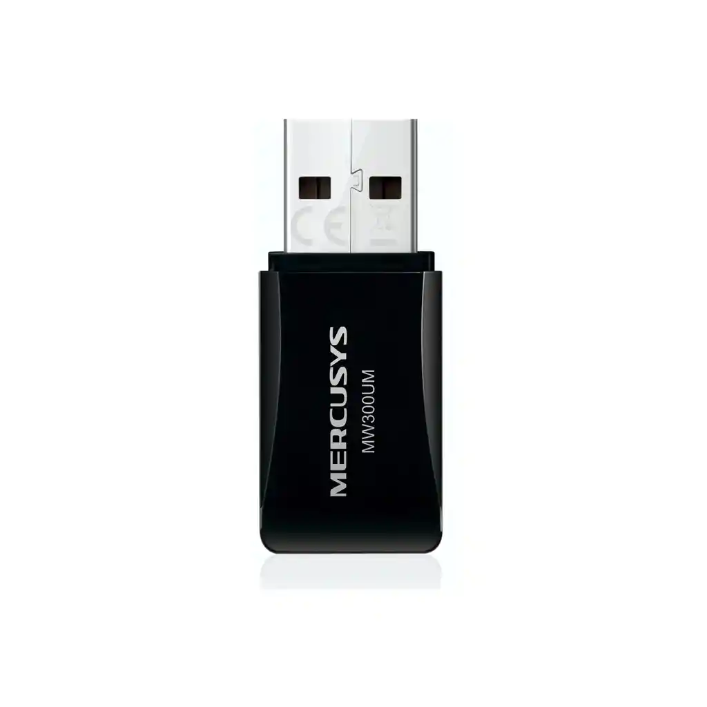 Mini Adaptador Usb Wifi N 300mbps Mercusys Mw300um