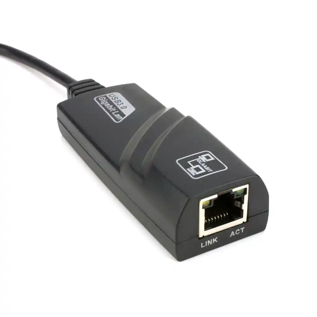 Gigabit Tarjeta Convertidor Adaptador Usb 3.0 A Rj45 Red Lan