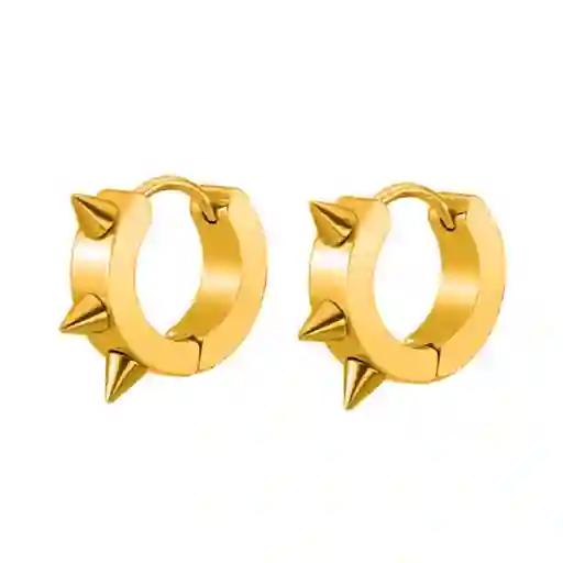 Aretes Candonga Puntas Acero Dayoshop