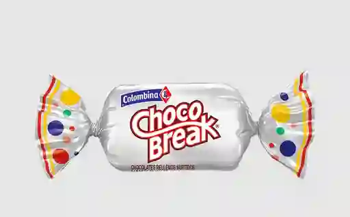 Choco Break Con Relleno Frutal 5g