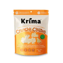 Crunchy Clusters Chocolate Blanco Y Canela – Krima 32g