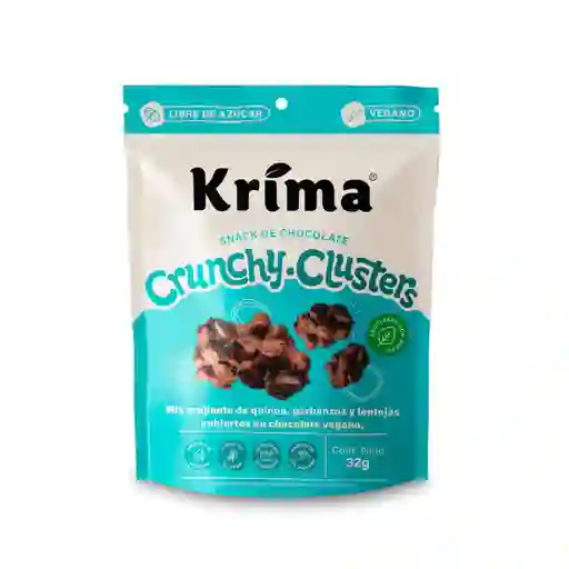 Crunchy Clusters Snack Con Chocolate – Krima 25g