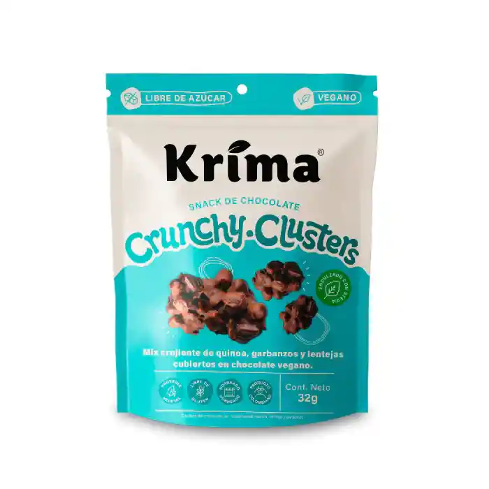 Crunchy Clusters Snack Con Chocolate – Krima 25g