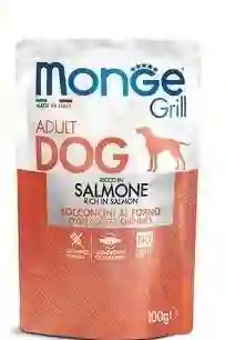 Monge Grill Pouch With Salmon X 100g (alimento Húmedo)