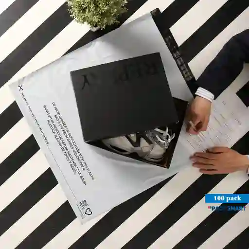 Bolsas 41x45cm De Seguridad Portaguia Para Mensajería 100 Unidades