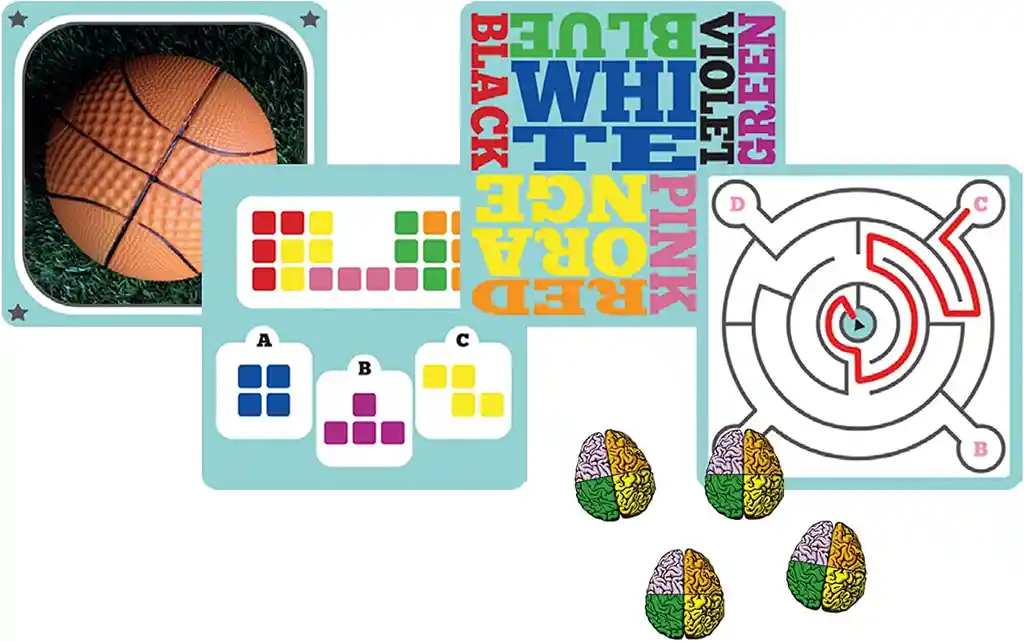 Juego De Mesa Cortex Challenge Juego En Español Adultos Niño