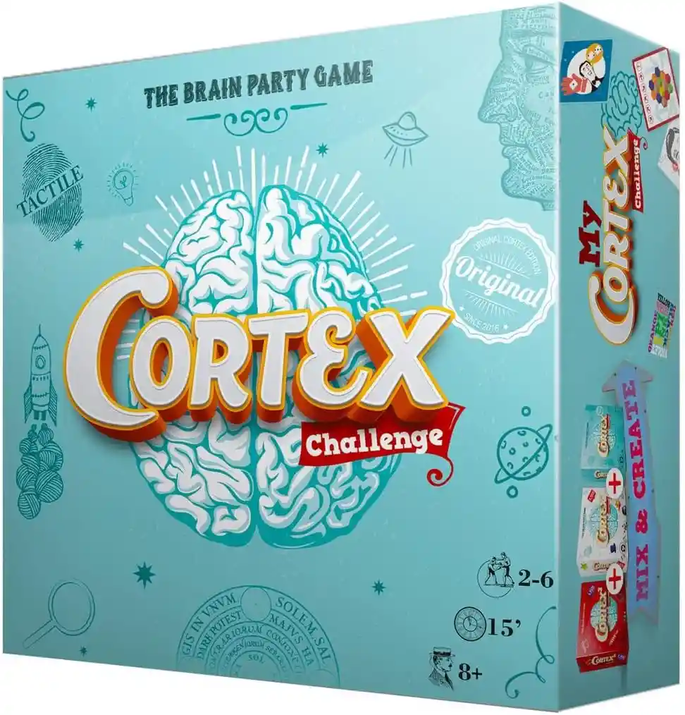 Juego De Mesa Cortex Challenge Juego En Español Adultos Niño