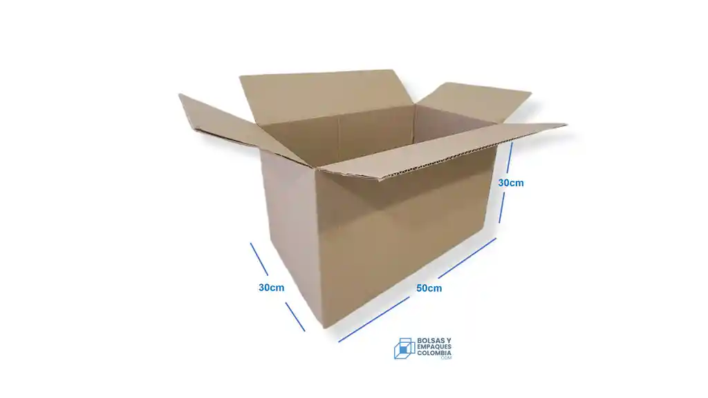 Caja De Cartón 50x30x30cm