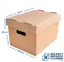 Caja De Archivo Con Tapa 40x30x26cm