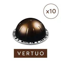 Café Double Espresso Scuro X 10 Cápsulas Vertuo Nespresso