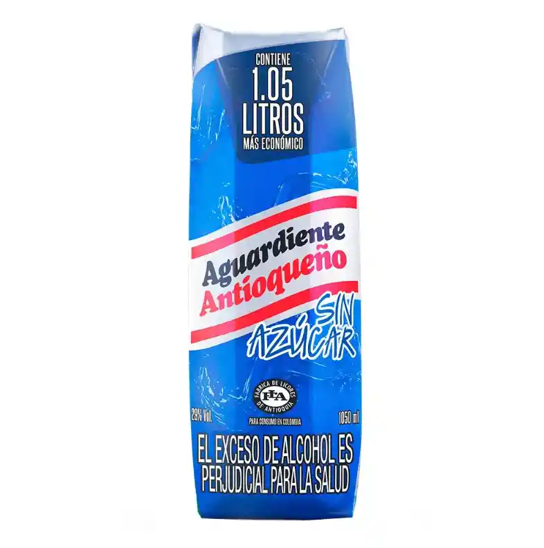 Aguardiente Antioqueño Tetra Pack