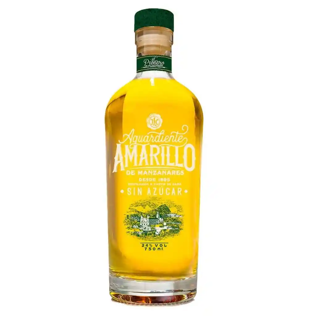 Aguardiente Amarillo Manzanares