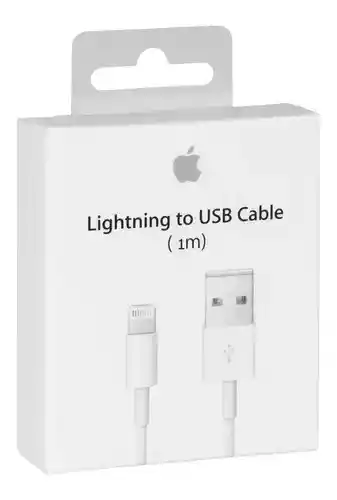  Cable Para iPhone Lighting  Usb De 1 Metro 