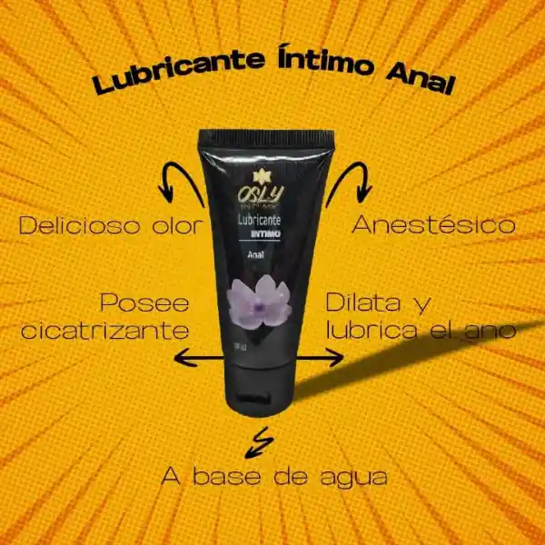 Lubricante Íntimo Anal Osly 30 Ml