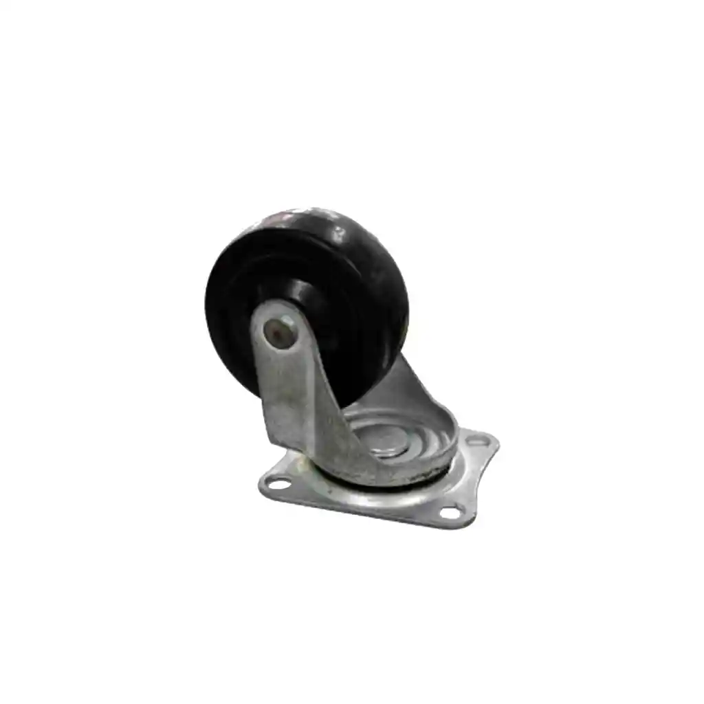 Rodachin Negro Plano Nylon 1 1/2" (und)
