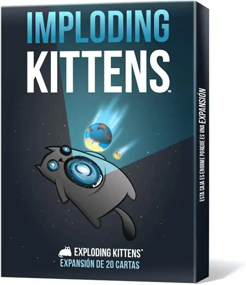 Juego De Mesa Exploding Kittens Destreza Para Adultos Niños