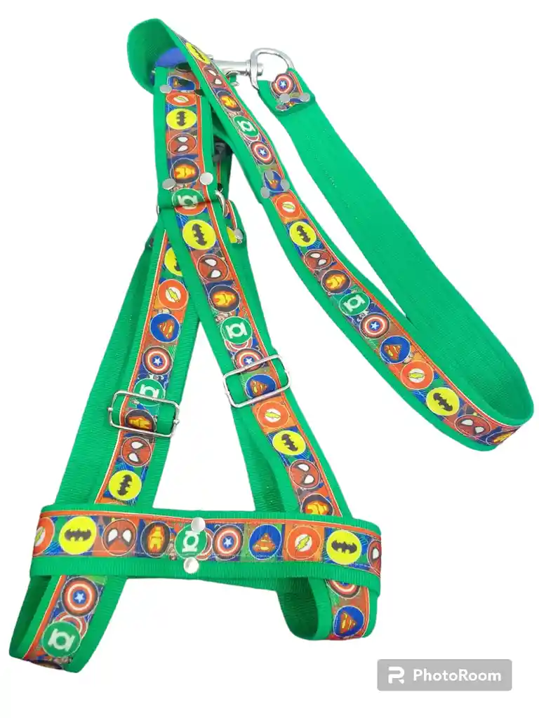 Tradilla Para Perro Grande Motivo Liga De La Justicia