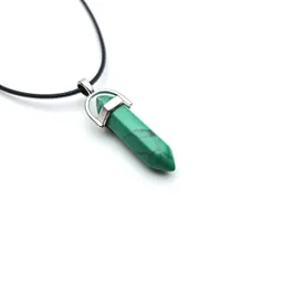 Collar Pendulo Cuarzo Verde Dayoshop