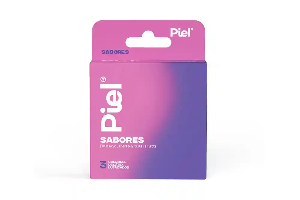 Condon Piel Sabores X 3