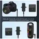  Microfono De Solapa Inalambrico Doble Para iPhone Y Android 