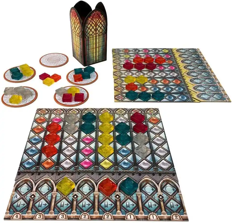 Juego De Mesa Azul Vitrales De Sintra Juego Mental Adultos