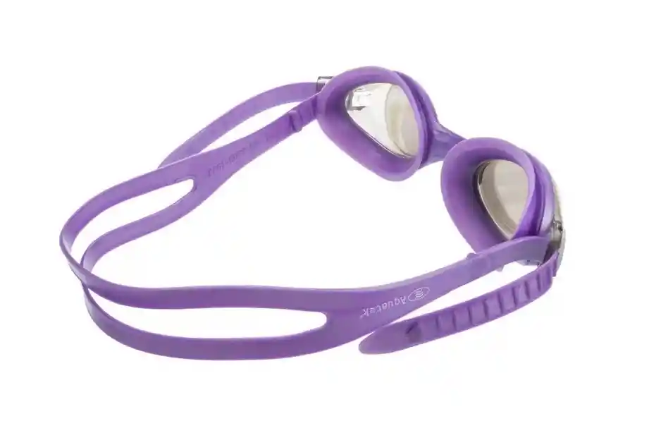 Gafas De Natación Estuche Piscina Aquatek Laser Jr Niño /a - Morado