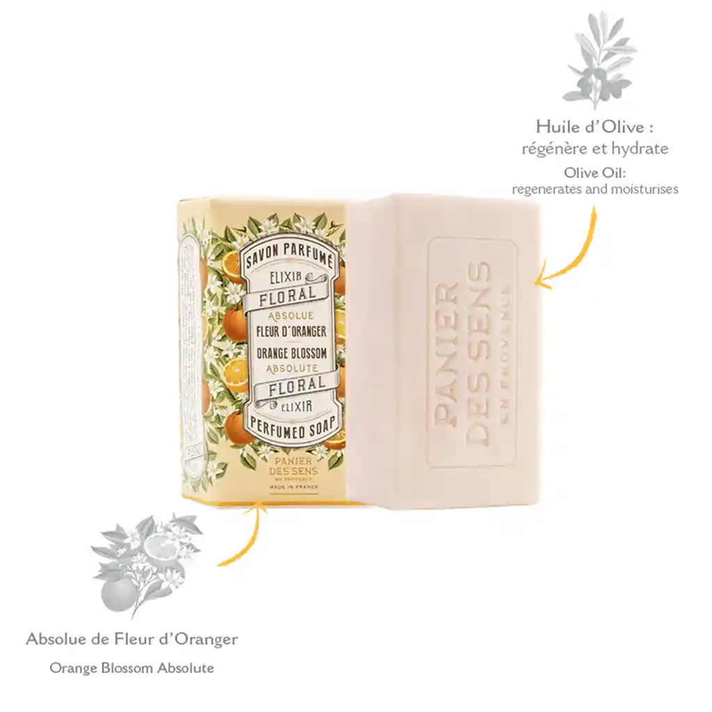 Jabón Perfumado Orange Blossom 150g (5.3 Oz.)