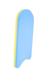 Tabla Para Natación Hidroaerobicos Flotador Con Agarres Eva - Azul/amarillo