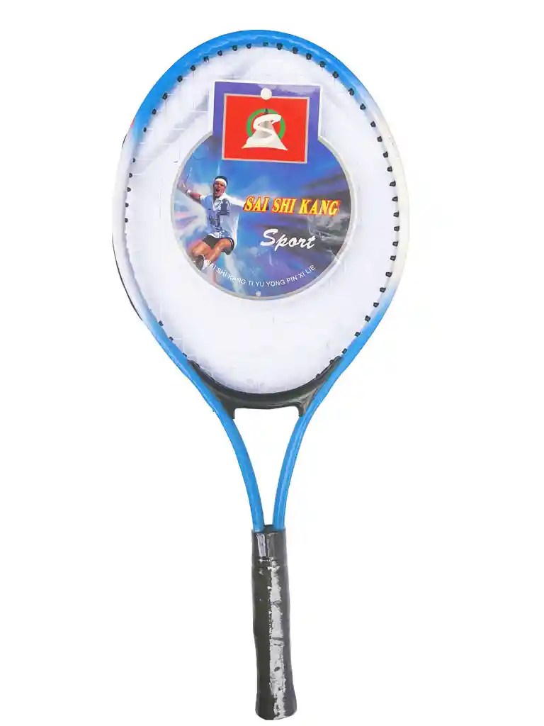 Set 2 Raquetas De Tenis Con 1 Pelota Recreacional - Azul
