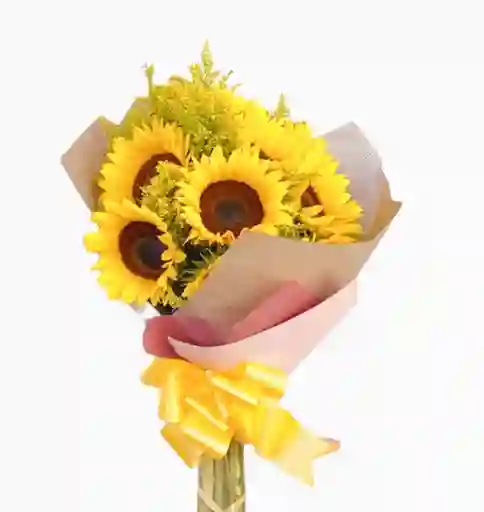 Bouquet De 12 Girasoles