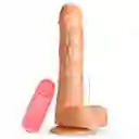 Dildo Consolador Vibrador Realista Con Ventosa Y Control The Penistpe 15 Cm