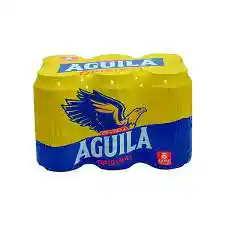 Six Pack Aguila Negra En Lata 330