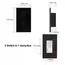 Interruptor Doble Wifi Inteligente Alexa Google Home