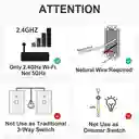 Interruptor Doble Wifi Inteligente Alexa Google Home