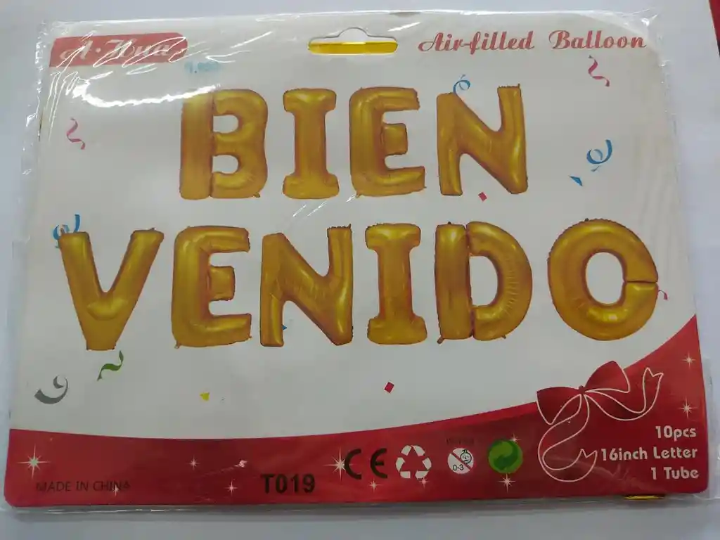 Globos De Bienvenida