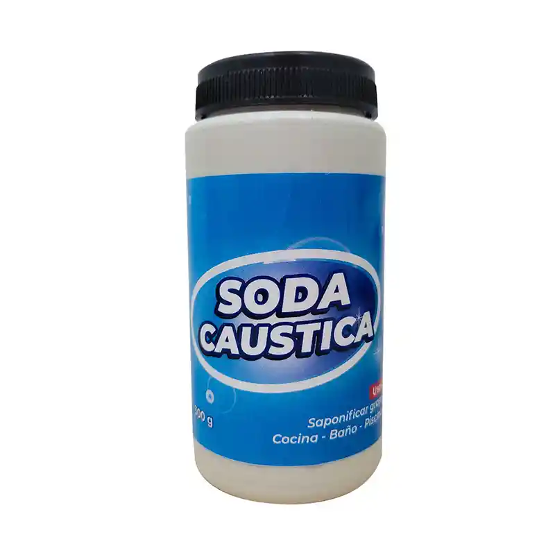 Soda Caustica Tarro (300 Grms Aprox