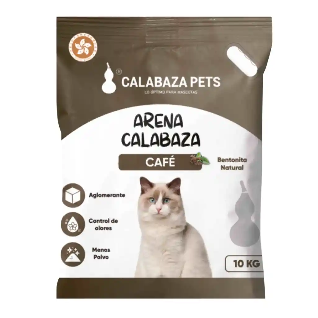 Arena Para Gatos Calabaza Pets Jazmin 9kg