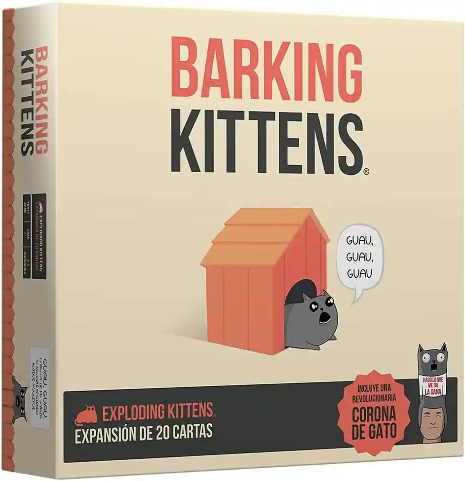 Juego De Mesa Exploding Kittens Juego Para Adultos Niños