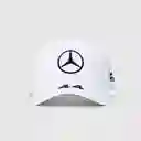 Gorra Mercedes Amg F1 Lewis Hamilton De Colección 44 Blanco