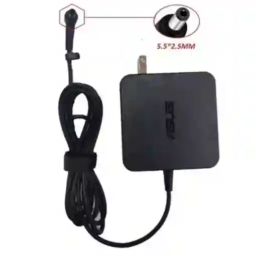 Cargador Asus 45w 19v 2.37a 5.5 2.5 (square)