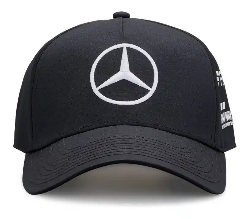 Gorra Mercedes Amg F1 Lewis Hamilton 2022 - Negra