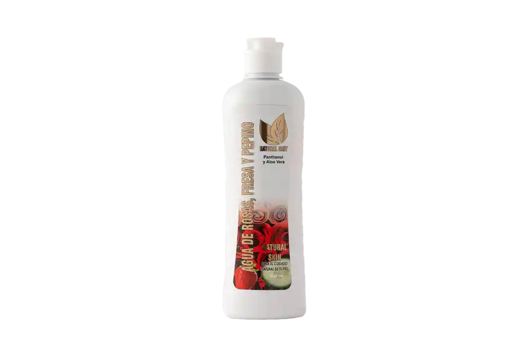  Agua Facial De Rosa Fresa Y Pepino Piel Mixta  NATURAL SANT X500Ml 