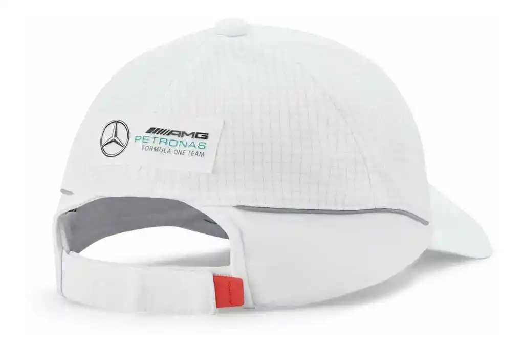 Gorra Mercedes Amg Petronas 2022 Blanco Ajustable Original