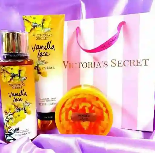 Kit Victoria Secret X3 Bolsa Presentacion