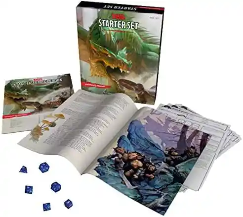  Juego De Mesa Dungeons &  Dragón S Caja De Inicio Nino Adultos 